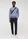 Saco Jersey Ten Índigo Talla S Hombre Mango