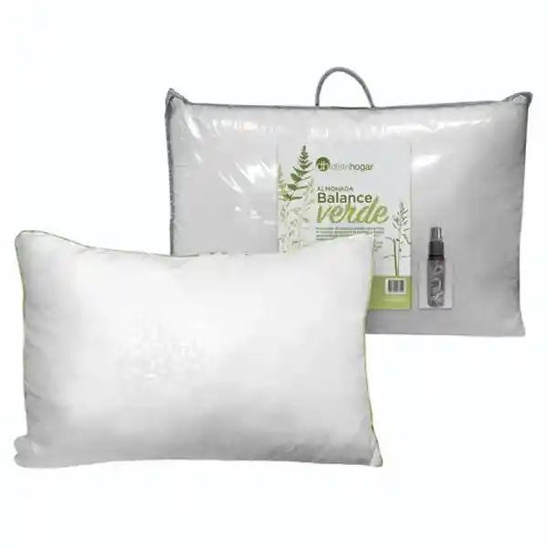 Distrihogar Almohada Aroma Balance 100% Poliester 45 x 65 cm