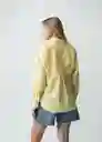 Camisa Nani Mujer Amarillo Creme Claro T S 012G386 Naf Naf