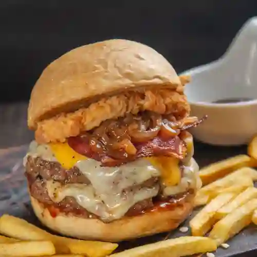 2x1 Atlantic Bacon+papa a la Francesa