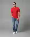 Camiseta Polo Hombre Rojo S 190G101_ROJ191758 Rifle