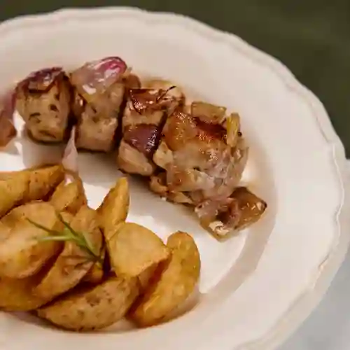 Solomillo Al Romero con Papas