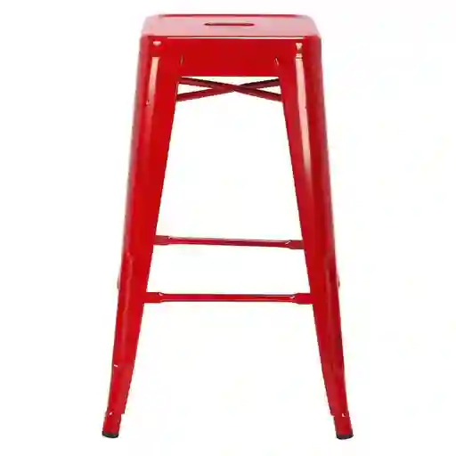M+Design Banquito Bar Spot Rojo 42 x 42 x 68