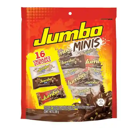 Jumbo Barras de Chocolatina Surtidas Minis