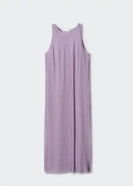 Vestido Themis-A Malva Talla S Mujer Mango