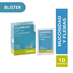 Fluimucil Granulado Sabor Naranja (600 mg)