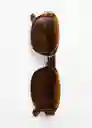 Gafas de Sol Jara Chocolate Talla 99 Mujer Mango