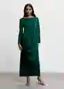 Vestido Leia-A Verde Talla XS Mujer Mango