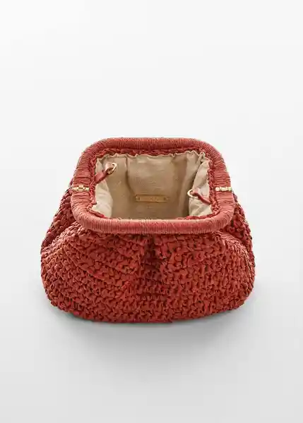 Bolso P Amalfi Terracota Talla 99 Mujer Mango