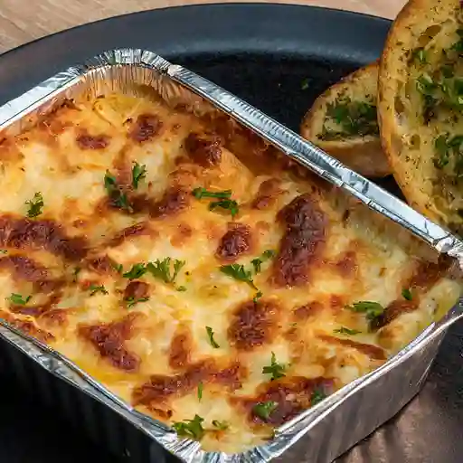 Lasaña mixta personal