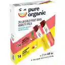 Pure Organic Barra de Frutas Orgánicas Sabores Variados