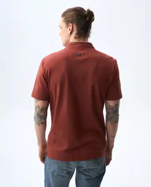 Camiseta Hombre Café Talla M 801G002_CAF191334 Americanino
