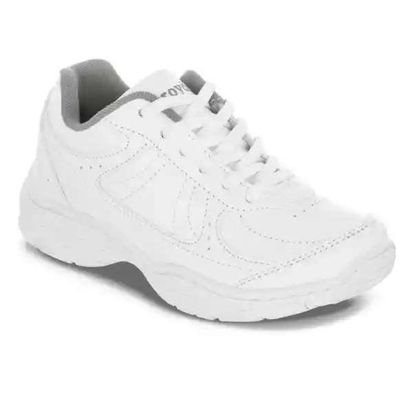 Croydon Tenis Escolares Colegial 10 New Unisex Blanco AO82010-30