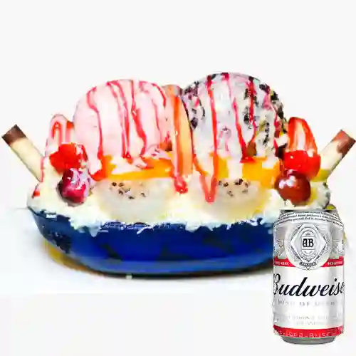 Combo Ensalada de Frutas Todo Rico + Budweiser 269 ml