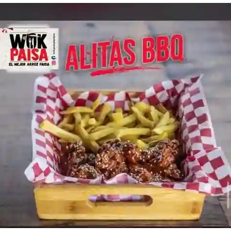 Combo 6, 20 Alitas en Salsa Bbq