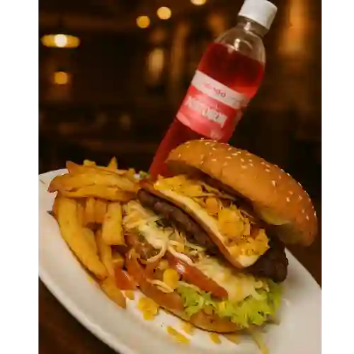 Combo Hamburguesa Mexicana