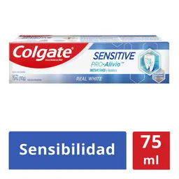 Crema Dental Colgate Sensitive Pro Alivio Real White 75 ml