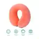 Almohada de Viaje Ajustable Para el Cuello Naranja Miniso