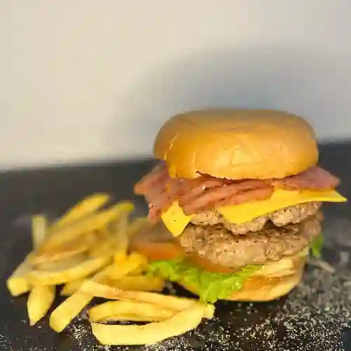 Especial Doble Burger + Papas