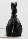 Bolso P Agata Negro Talla 99 Mujer Mango