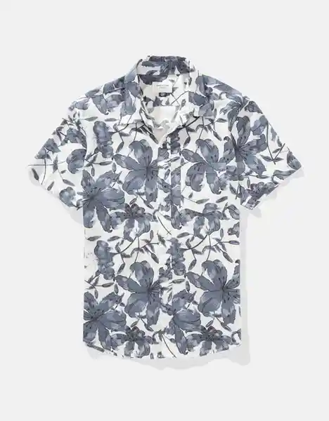 Camisa Hombre Azul Talla: MEDIUM 2826421 American Eagle