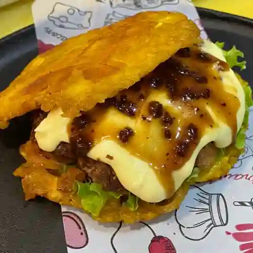 Patacón Burguer en Combo