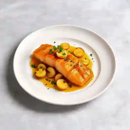 Salmon Al Ajillo