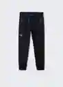 Pantalón Kevin Negro Talla 10 Niños Mango