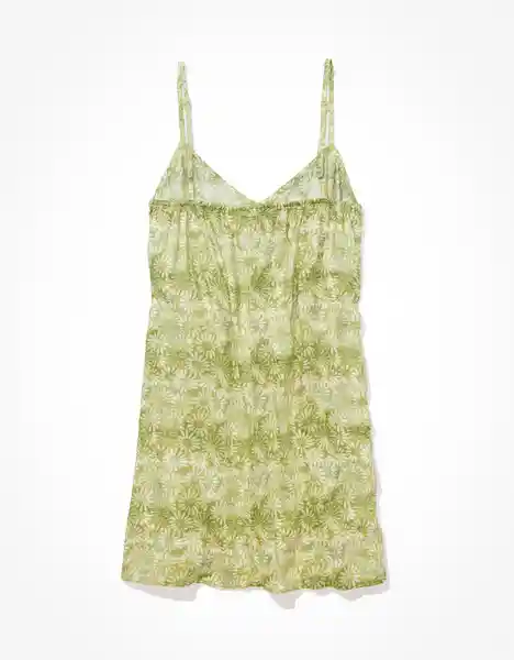 Vestido Mujer Verde Talla X-SMALL 400381940238 American Eagle