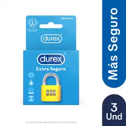 Durex Preservativo Extra Seguro