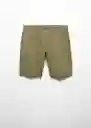 Bermuda Gracia-H Khaki Talla 38 Hombre Mango