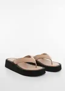 Sandalias Apple Beige Talla 36 Niñas Mango