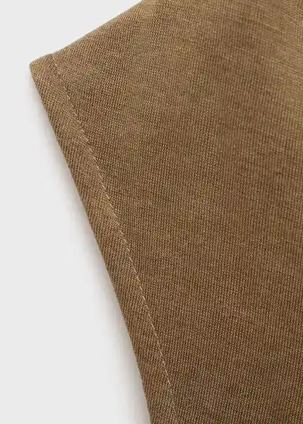 Top Marcelin Khaki Talla S Mujer Mango