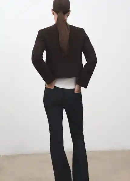 Chaqueta Winter Marron Talla S Mujer Mango