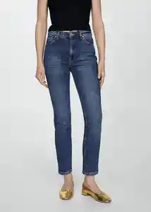 Jean Claudia Tejano Oscuro Talla 32 Mujer Mango