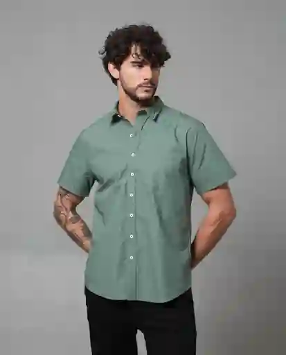 Camisa Hombre Verde L 110 110G001_VER176009 Rifle