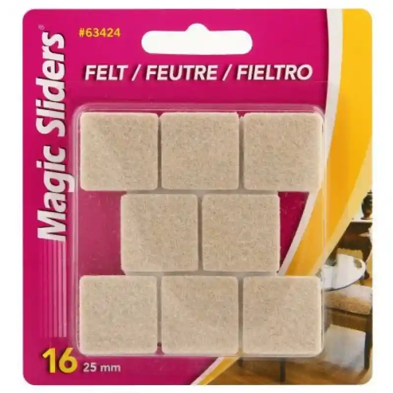 Magic Slider Fieltro Beige 63424 25mm