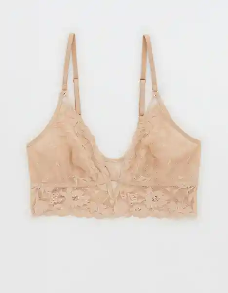 Top Bralette Aerie Beige Talla Large American Eagle