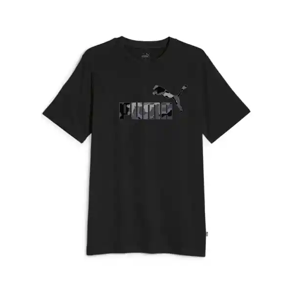 Puma Camiseta Ess Camo Graphic Tee Negro Talla XL Ref: 675942-01