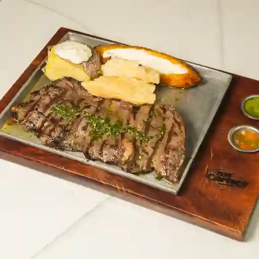 Carne al carbón