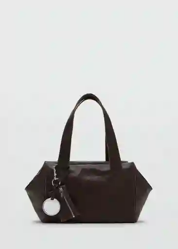 Bolso M Mauri Chocolate Talla 99 Mujer Mango