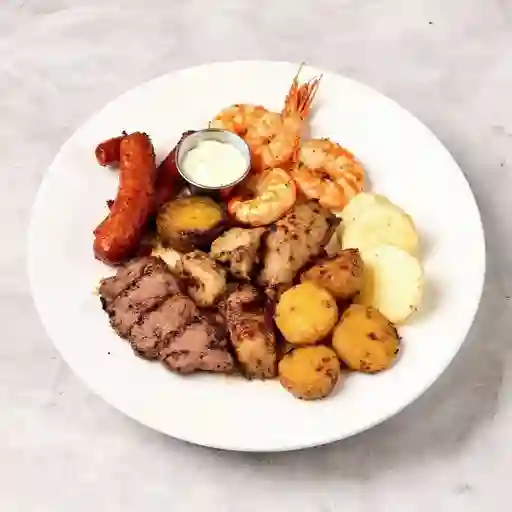 Parrillada mar y tierra