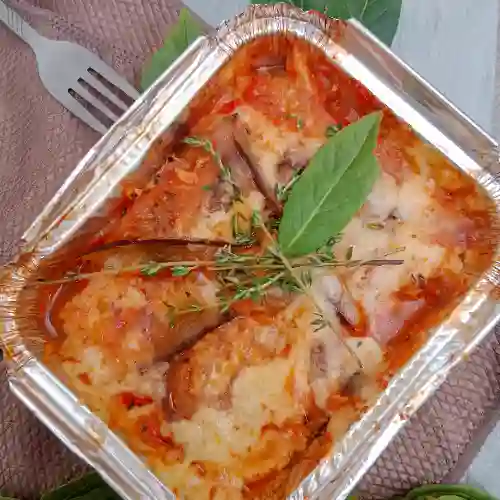 Lasagña de Vegetales y Pollo