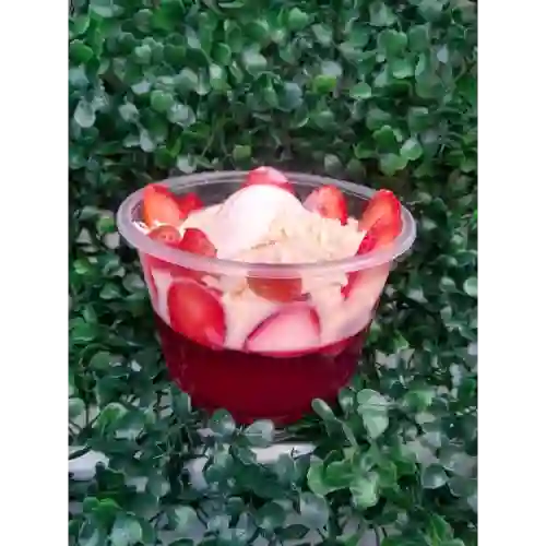Gelatina con Fruta