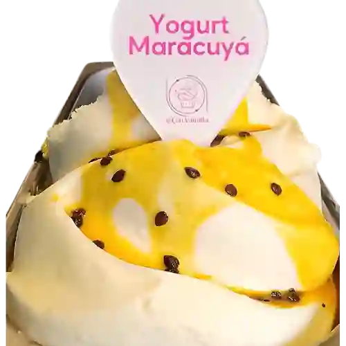 Gelato de Yogurt con Maracuya