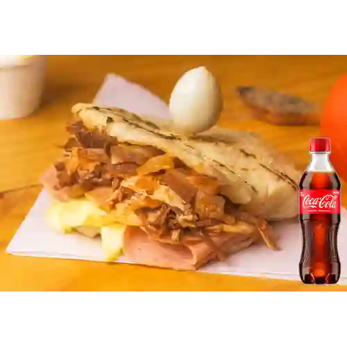 Combo Arepa Rellena Especial +Cocacola Orig 400ml