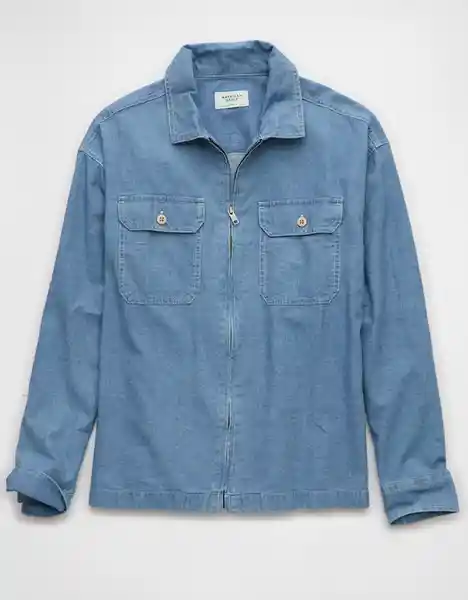 Camisa Hombre Azul Talla: MEDIUM 2880401 American Eagle