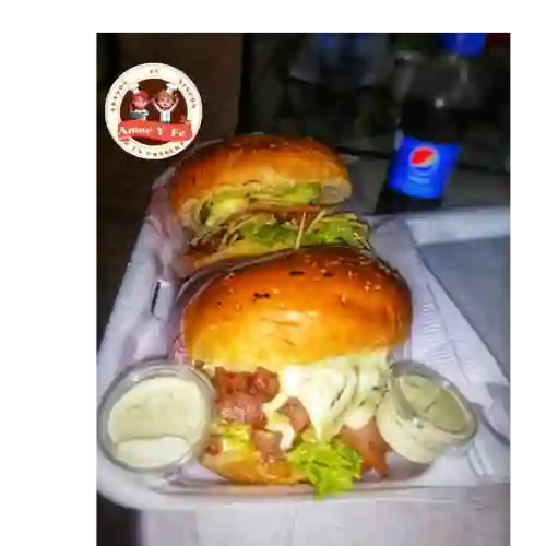 2X1 Hamburguesas Llanera Sencilla