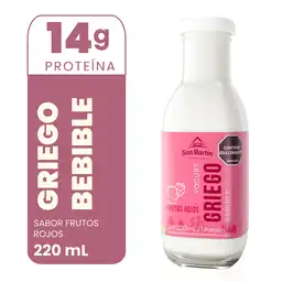 San Martin Yogurt Griego Frutos Rojos