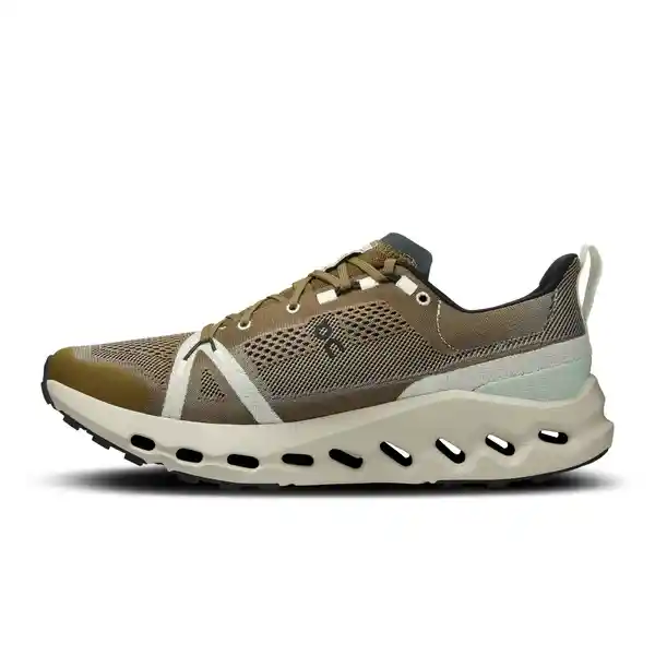 On Zapatos Cloudsurfer Trail 1 Para Hombre Cafe Talla 8.5